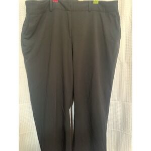 Liz‎ Claiborne Womens 18 W Short Black Dress Pants Office Career Teacher Sophie
